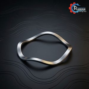 واشر-موجی-M6-استیل