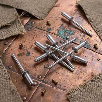 میخ پرچ آلومینیوم معمولی