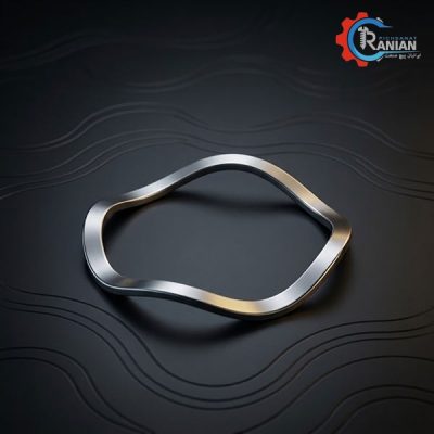 واشر-موجی-M6-استیل